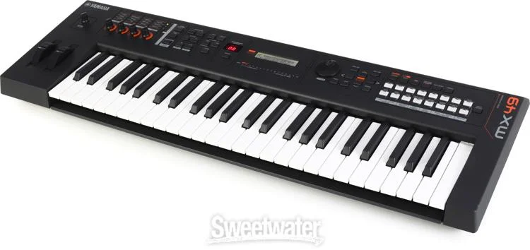 야마하 Yamaha MX49 Synth/Controller - Black