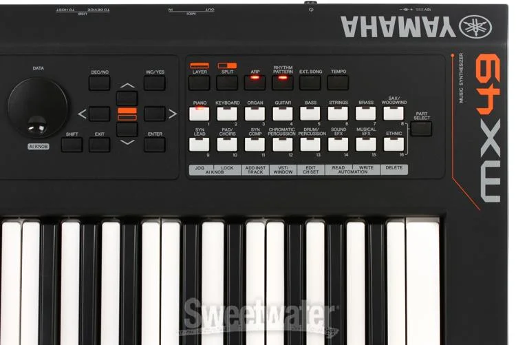 야마하 Yamaha MX49 Synth/Controller - Black