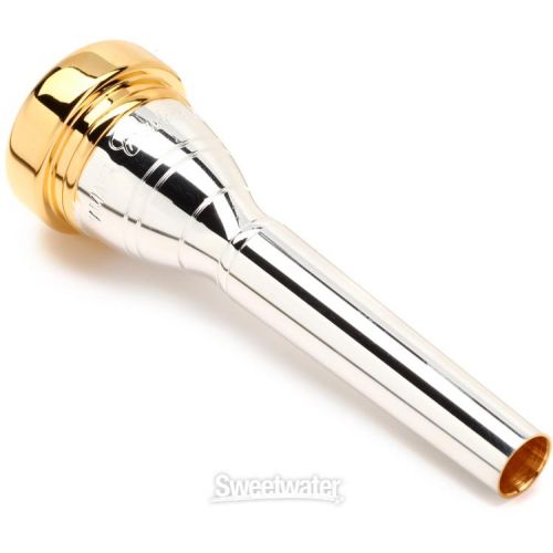 야마하 Yamaha Heavyweight Trumpet Mouthpiece - 14A4a with Gold-plated Rim and Cup