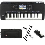 Yamaha PSRSX700 61-key Arranger Workstation Stage Bundle