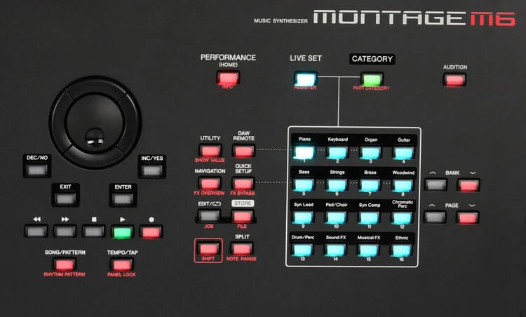 야마하 Yamaha Montage M6 61-key Synthesizer