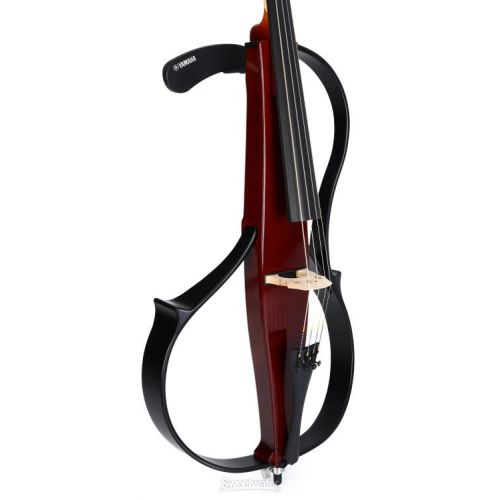 야마하 Yamaha Silent Cello SVC-110SK Electric Cello - Brown