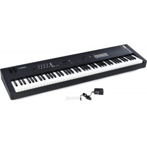 야마하 Yamaha MX88 88-key Weighted Action Music Synthesizer Stage Bundle