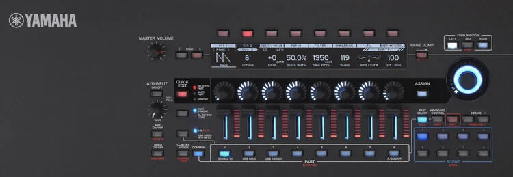 야마하 Yamaha Montage M8x 88-key Synthesizer