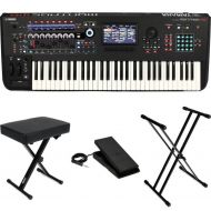 Yamaha Montage M6 61-key Synthesizer Essentials Bundle