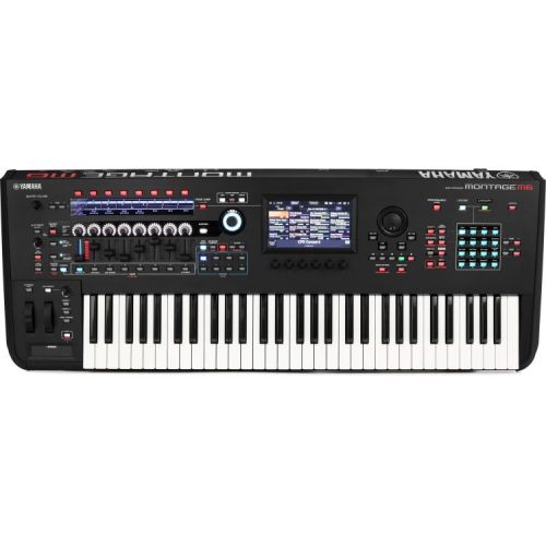 야마하 Yamaha Montage M6 61-key Synthesizer Essentials Bundle