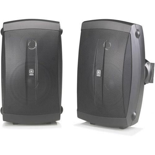 야마하 [아마존베스트]Yamaha Audio Yamaha NS-AW150BL 2-Way Indoor/Outdoor Speakers (Pair, Black) - Wired