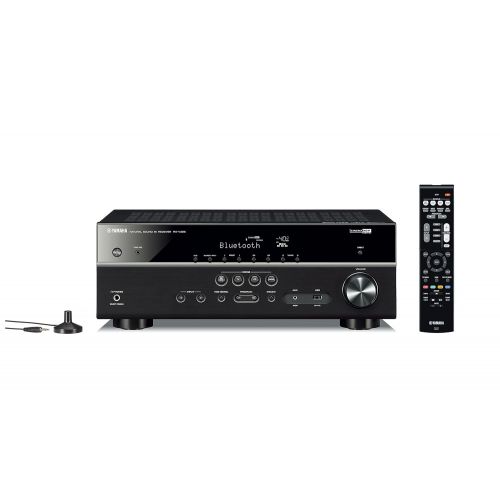 야마하 Yamaha Audio Yamaha RX-V385 5.1-Channel 4K Ultra HD AV Receiver with Bluetooth