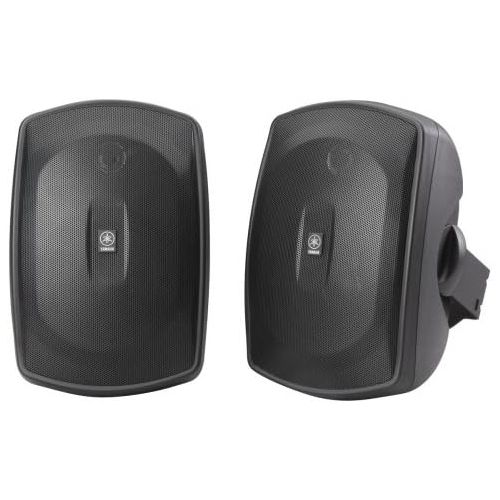 야마하 Yamaha Audio Yamaha NS-AW190BL 2-Way Indoor/Outdoor Speakers (Pair, Black)