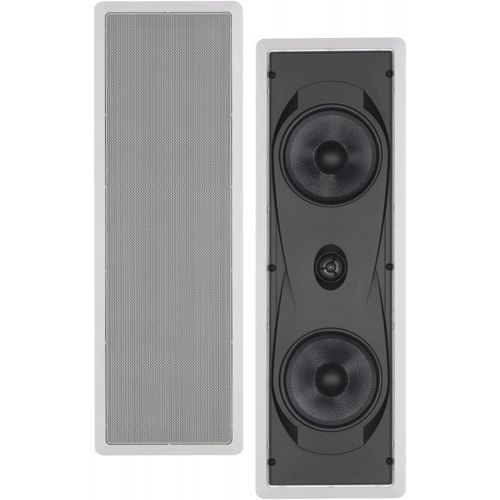 야마하 Yamaha NS-IW760 6.5 2-Way In-Wall Speaker System (White)