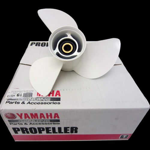 야마하 Yamaha New OEM Prop 13 1/4 x 17 RH Aluminum Propeller 6E5-45945-01-00 13.25x17