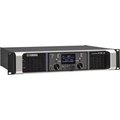 야마하 Yamaha PX3 Dual Channel 2x500W Lightweight Power Amplifier w/ DSP