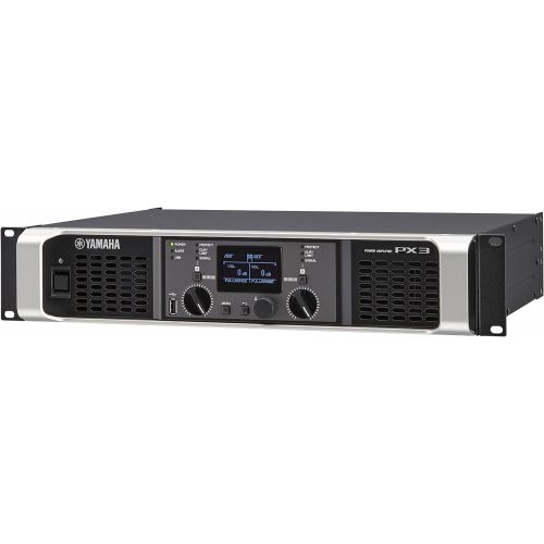 야마하 Yamaha PX3 Dual Channel 2x500W Lightweight Power Amplifier w/ DSP