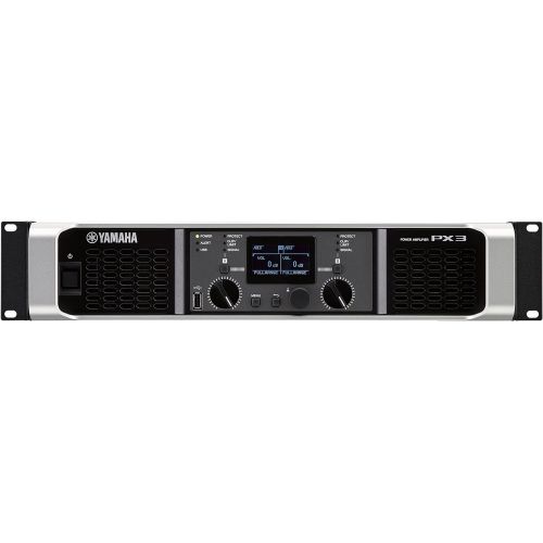 야마하 Yamaha PX3 Dual Channel 2x500W Lightweight Power Amplifier w/ DSP