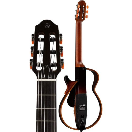 야마하 Yamaha SLG200N Nylon String Silent Guitar, Tobacco Sunburst