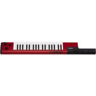 Yamaha Sonogenic Keytar with Power Supply, Strap, and MIDI Cable, Red