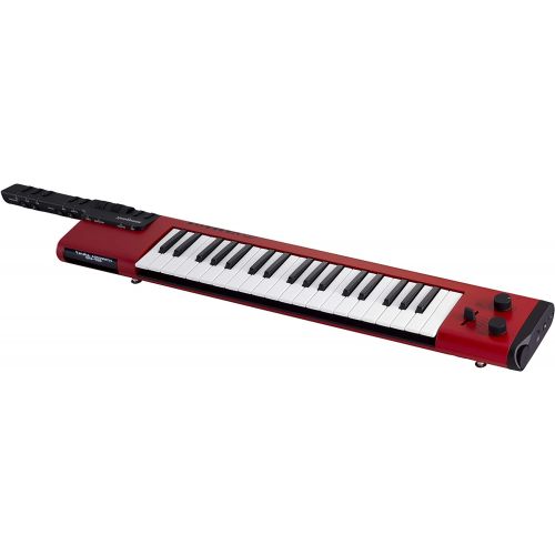 야마하 Yamaha Sonogenic Keytar with Power Supply, Strap, and MIDI Cable, Red