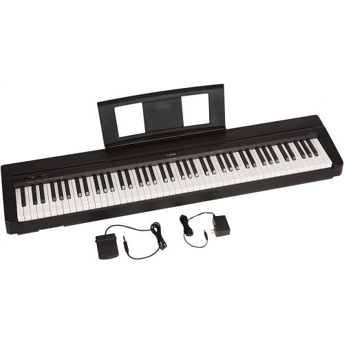 야마하 Yamaha P71 88-Key Weighted Action Digital Piano With Sustain Pedal And Power Supply (Amazon-Exclusive)