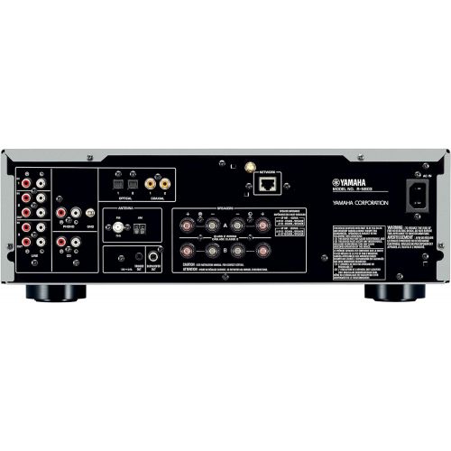 야마하 Yamaha Hi-Fi Audio Component Receiver Black (R-N803BL)