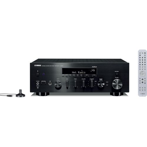 야마하 Yamaha Hi-Fi Audio Component Receiver Black (R-N803BL)