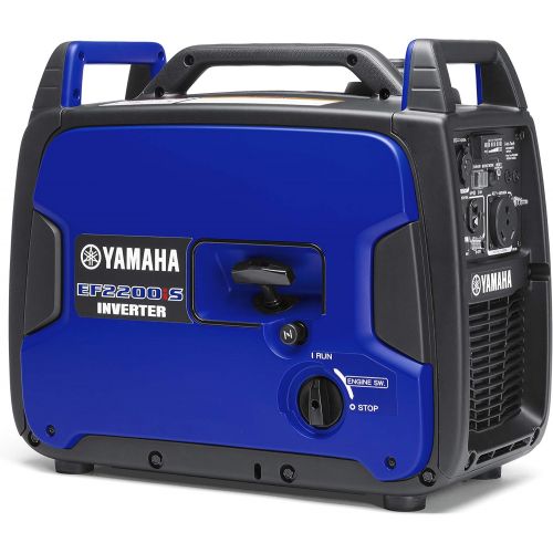 야마하 Yamaha EF2200iS Inverter Generator, 2200 Watts, Blue