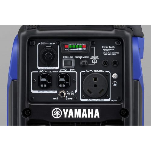 야마하 Yamaha EF2200iS Inverter Generator, 2200 Watts, Blue