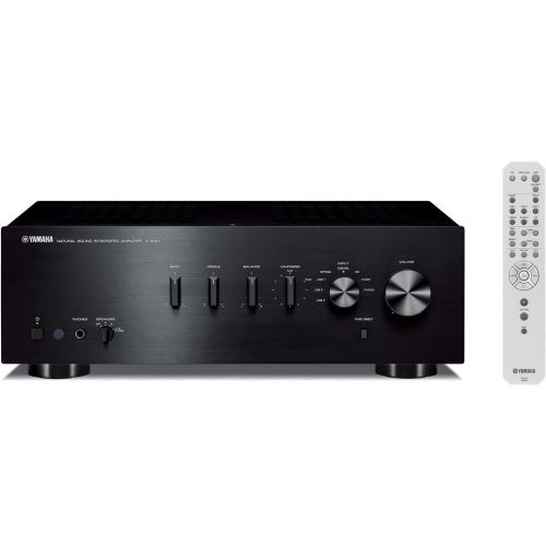 야마하 Yamaha A-S301BL Natural Sound Integrated Stereo Amplifier (Black)