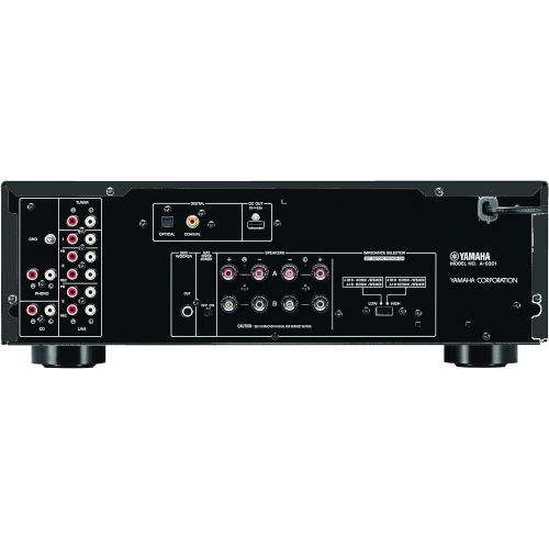 야마하 Yamaha A-S301BL Natural Sound Integrated Stereo Amplifier (Black)