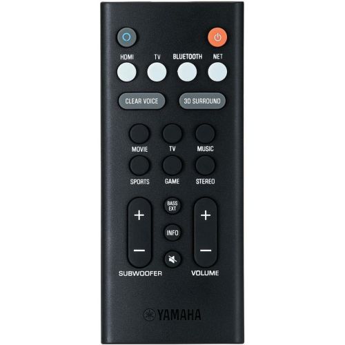 야마하 Yamaha Audio YAS-209BL Sound Bar with Wireless Subwoofer, Bluetooth, and Alexa Voice Control Built-In