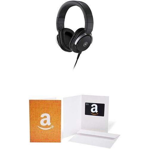 야마하 Yamaha HPH-MT8 Monitor Headphones, Black with $25 Amazon.com Gift Card