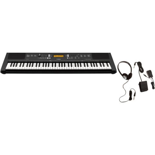 야마하 Yamaha PSR-EW300 KIT, 76 Key Touch Sensitive Keyboard with SK B2 Kit