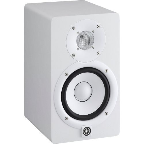 야마하 Yamaha HS7W 7-Inch Powered Studio Monitor Speaker, White