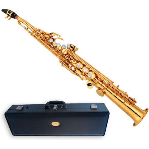 야마하 Yamaha YSS-82Z Custom Z Professional Soprano Saxophone - Gold Lacquer