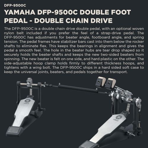 야마하 Yamaha DFP-9500C Double Bass Drum Pedal