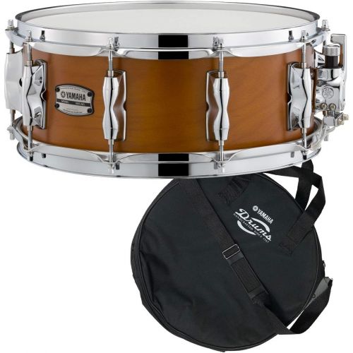 야마하 Yamaha Recording Custom Snare Drum - 5.5 Inch X 14 Inch - Real Wood