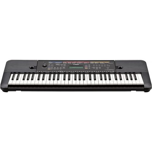 야마하 Yamaha PSR-E263 KIT, 61 Key Portable Keyboard with SK B2 Kit