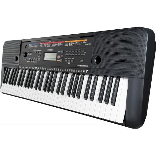 야마하 Yamaha PSR-E263 KIT, 61 Key Portable Keyboard with SK B2 Kit
