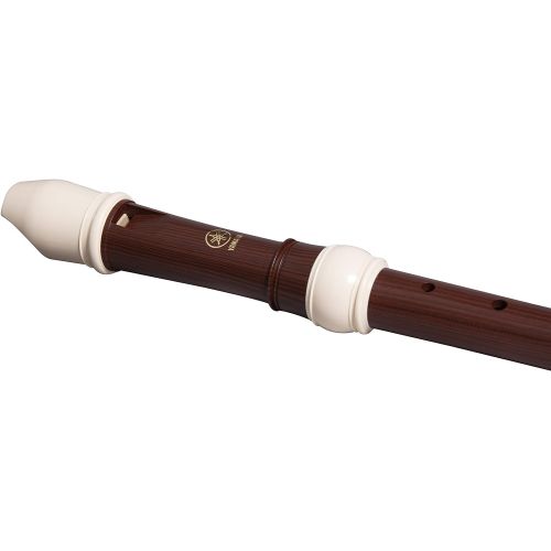 야마하 Yamaha YRA-312B Alto Recorder, simulated Rosewood finish, Key of F