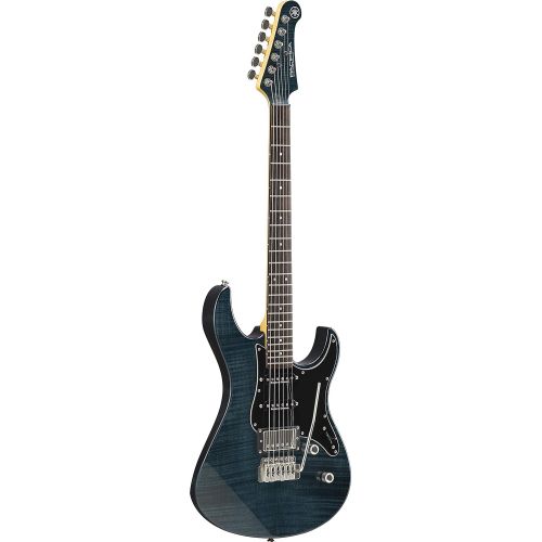 야마하 Yamaha 6 String Solid-Body Electric Guitar, Right, Indigo Blue (PAC612VIIFM IDB)