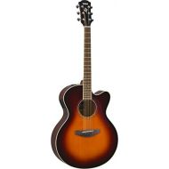 Yamaha CPX600 OVS Acoustic-Electric Guitar, Old Violin Sunburst