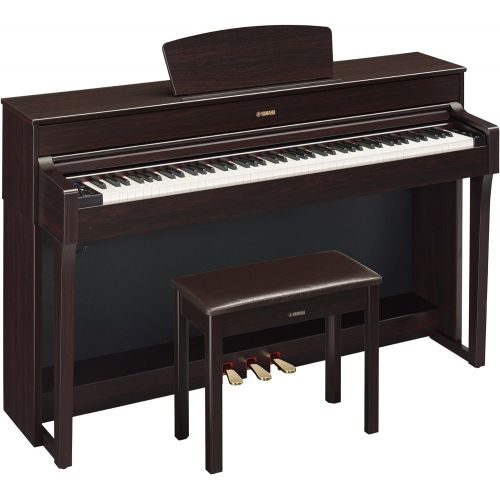 야마하 Yamaha YDP184 Arius Series Console Digital Piano with Bench, Dark Rosewood