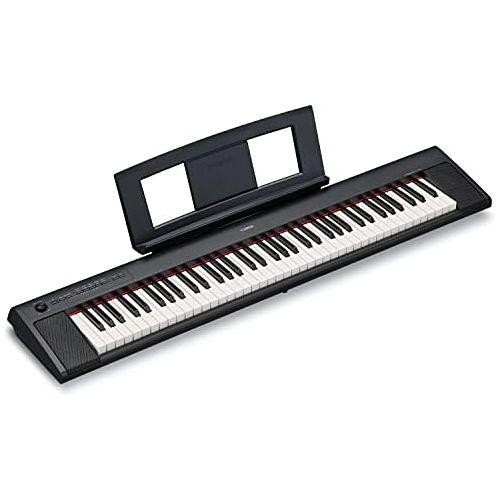 야마하 Yamaha NP32 76-Key Lightweight Portable Keyboard, Black