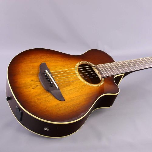 야마하 Yamaha APXT2EW TBS 3/4-Size Acoustic-Electric Guitar with Gig Bag, Tobacco Sunburst