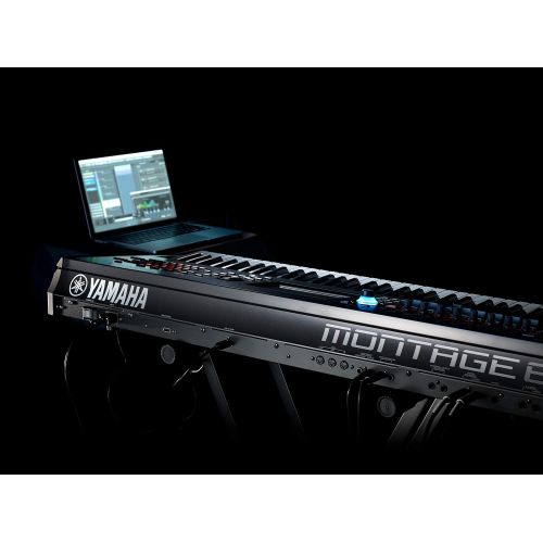 야마하 Yamaha Montage8 88-key Synthesizer Workstation, Black