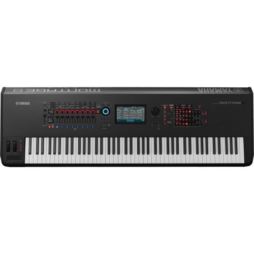 야마하 Yamaha Montage8 88-key Synthesizer Workstation, Black