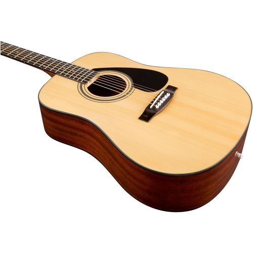 야마하 Yamaha GigMaker Deluxe Acoustic Guitar Package with FD01S Guitar, Gig Bag, Tuner, Strap and Picks - Natural