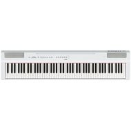 Yamaha P125 88-Key Weighted Action Digital Piano with Power Supply and Sustain Pedal, White