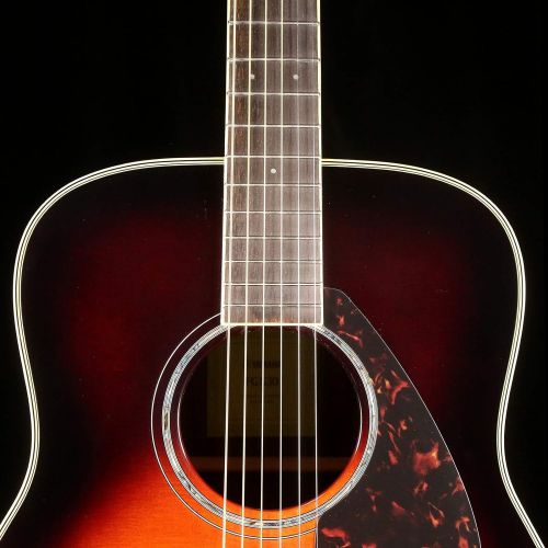 야마하 Yamaha FG850 Solid Top Acoustic Guitar, Mahogany