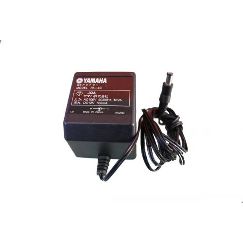 야마하 Genuine Yamaha AC Adapter Power Supply DC12V 700mA 12.5W Model: PA-3C 12V