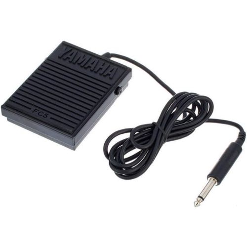 야마하 Yamaha FC5 Compact Sustain Pedal for Portable Keyboards, black